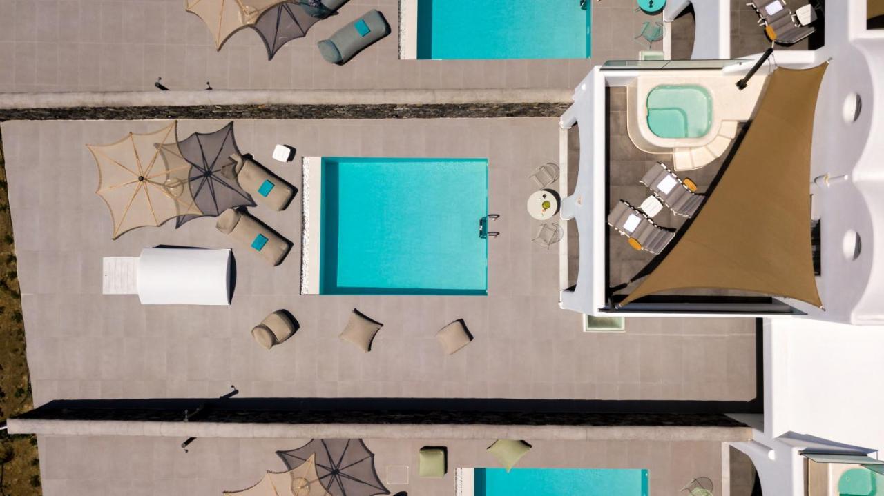 Modern Dome Homes Of Santorini เปริสซา ภายนอก รูปภาพ