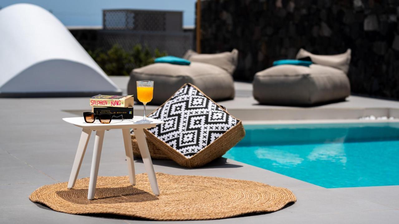 Modern Dome Homes Of Santorini เปริสซา ภายนอก รูปภาพ
