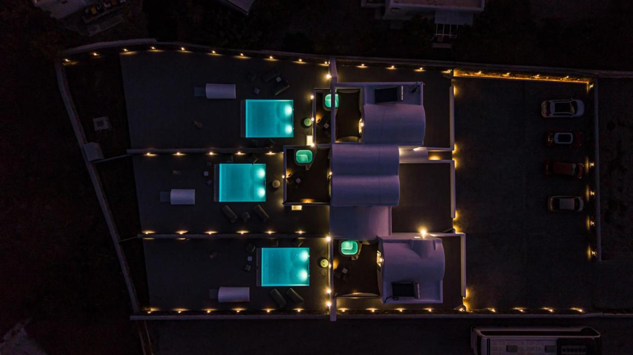 Modern Dome Homes Of Santorini เปริสซา ภายนอก รูปภาพ