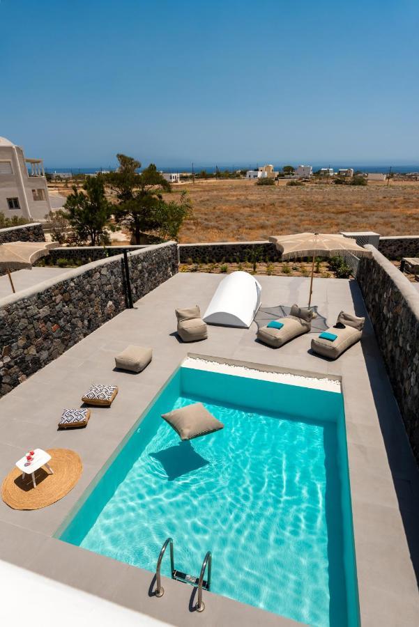 Modern Dome Homes Of Santorini เปริสซา ภายนอก รูปภาพ